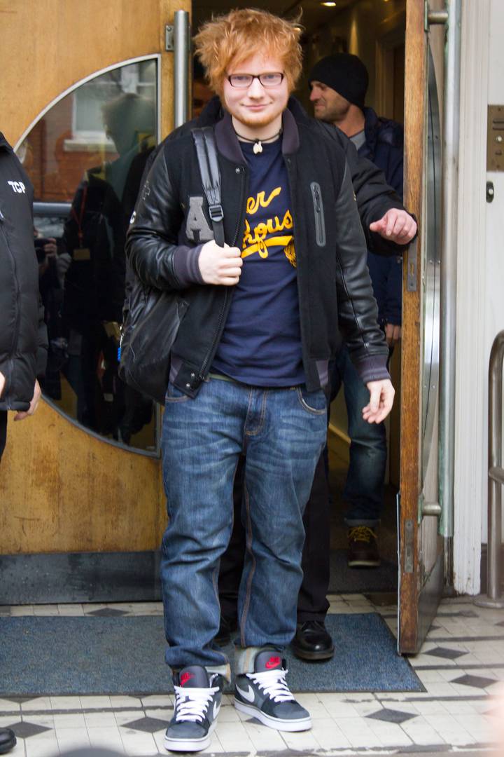 ed sheeran carry backpack